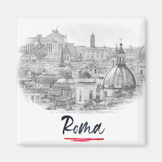 Aimant Rome - Italie - Centre-ville (Devant)