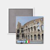 Aimant Rome Italie cool magnétique design (Recto/Verso)