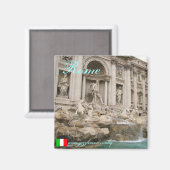 Aimant Rome Italie cool magnétique design (Recto/Verso)