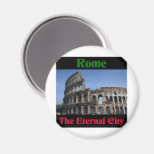 Aimant Rome La Ville Éternelle.. (Recto/Verso)
