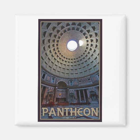 Aimant Rome - Le Panthéon (Devant)