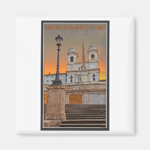 Aimant Rome - les étapes d'Espagnol
