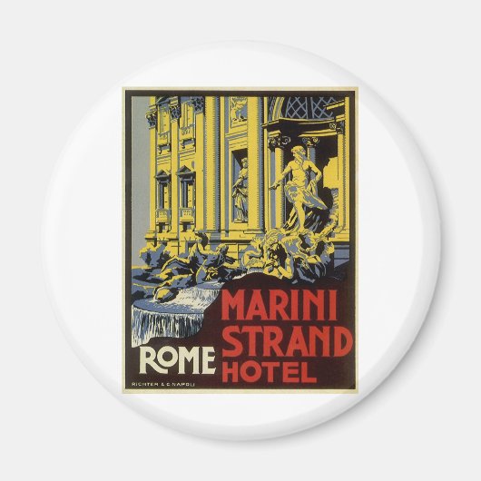 Aimant Rome vintage (Devant)