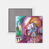 Aimant ROMEO ET JULIET Romantique Saint Valentin (Recto/Verso)