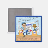 Aimant Romney essaie des Zingers sur Obama Drôle Drôle Ca (Recto/Verso)