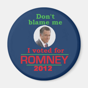 Aimant Romney ne me blâment pas