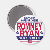Aimant Romney Ryan Hope Change (Recto/Verso)