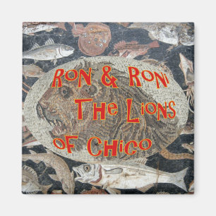 Aimant Ron and Roni the Lions of Chico California