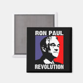 Aimant Ron Paul (Recto/Verso)