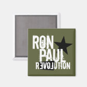 Aimant Ron Paul (Recto/Verso)