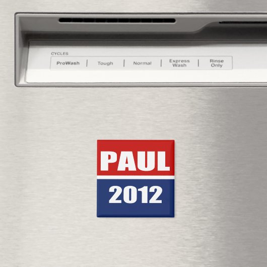 AIMANT RON PAUL 2012 (In Situ (Lave-vaisselle))