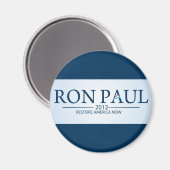 Aimant Ron Paul, président (Recto/Verso)