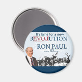 Aimant Ron Paul, président (Recto/Verso)