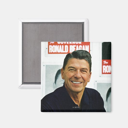 Aimant Ronald Reagan (Recto/Verso)