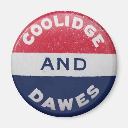 Aimant rond Coolidge-Dawes (Devant)