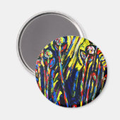 Aimant rond de conception personnalisé (Recto/Verso)