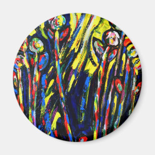 Aimant rond de conception personnalisé