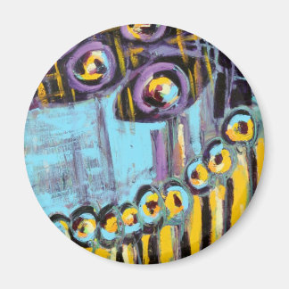 Aimant rond de conception personnalisé