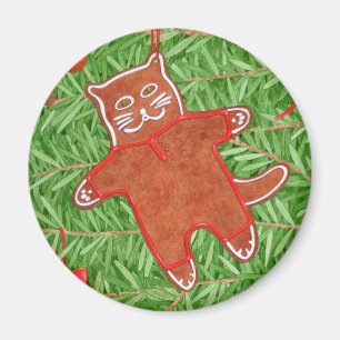 Aimant rond de la CUISINE GINGERBREAD