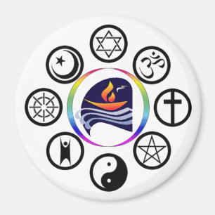 Aimant rond de logo de PUC