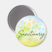Aimant rond du sanctuaire (Recto/Verso)