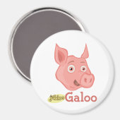 Aimant rond Galoo (Recto/Verso)