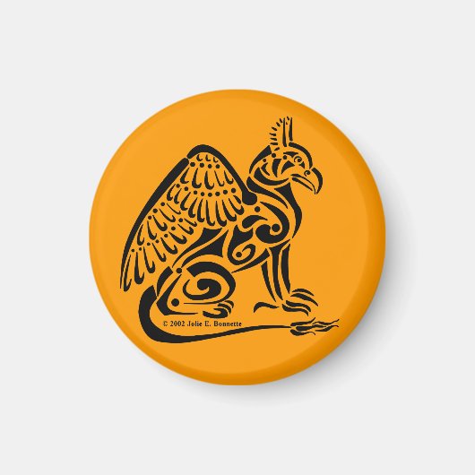 Aimant rond Griffin (Devant)