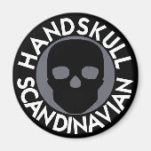 Aimant rond HANDSKULL LIV Sinker P3 (Devant)