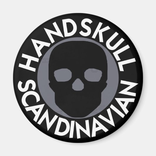 Aimant rond HANDSKULL LIV Sinker P3 (Devant)