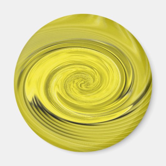 Aimant rond ivoireVortex (Devant)