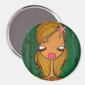 Aimant rond "Kayla" (Recto/Verso)