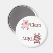 Aimant rond-point (Recto/Verso)