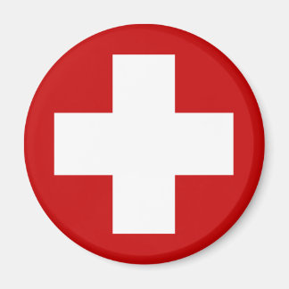 Aimant Rond-point d'urgence de la Croix-Rouge suisse