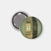 Aimant Rond pour Réfrigérateur Big Ben (Recto/Verso)