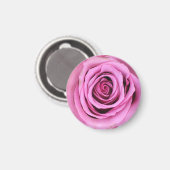 Aimant rond rose (Recto/Verso)
