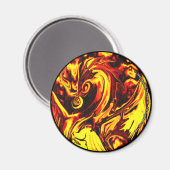 Aimant rond Spirit Feu (Recto/Verso)