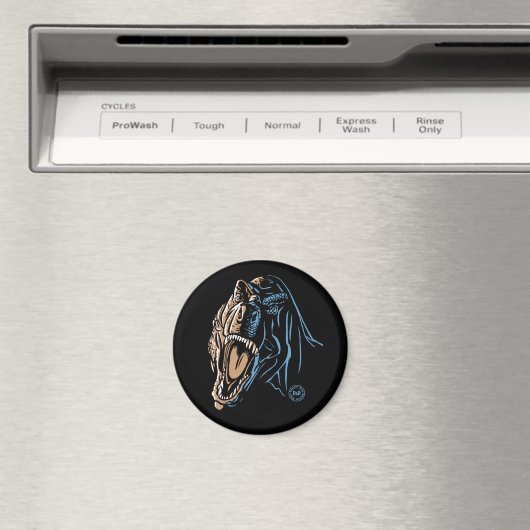 Aimant rond T-Rex torréfié (In Situ (Lave-vaisselle))