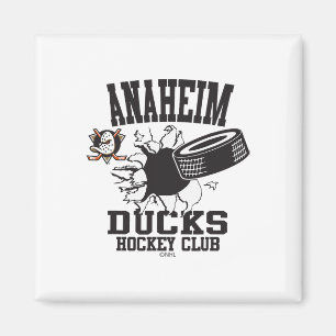 Aimant Rondelle de hockey Anaheim Ducks éclatée orange of