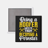 Aimant Roofer Funny Roofing Tee For Coworker Novelty  (Recto/Verso)