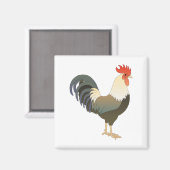 Aimant Rooster (Recto/Verso)