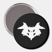 Aimant Rorschach Inkblot (Recto/Verso)
