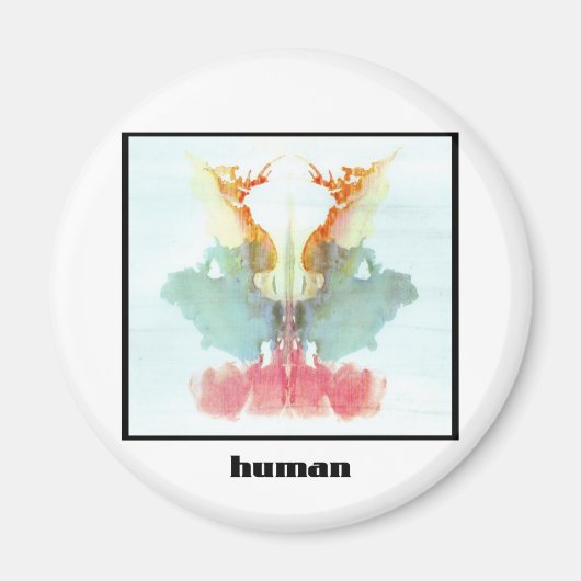 Aimant Rorschach Inkblot 9 (Devant)