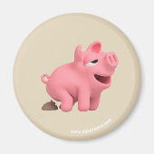 Aimant Rosa the Pig does a Poop (Devant)