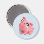 Aimant Rosa the Pig is Sad (Recto/Verso)