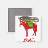 Aimant Rosarito Baja Californie Mexique (Recto/Verso)