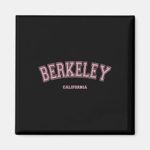 Aimant Rose Berkeley Californie Ca Style Université Sur B
