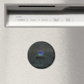 Aimant Rose bleu (In Situ (Lave-vaisselle))