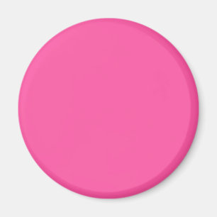 Aimant Rose brillant (couleur unie)