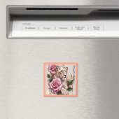 Aimant "Rose cardiaque de la lionne" (In Situ (Lave-vaisselle))
