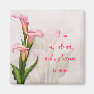 Aimant ~ rose d'aimant de zantedeschia mon aimé